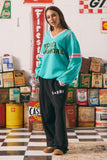 SABBI The Born Original Jumper - Teal + Pink | LAUNCING SUNDAY 4.5 - 10AM
