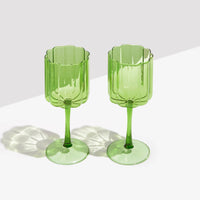 Fazeek Wave Wine Glasses