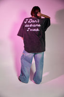 SABBI No Drama Llama Tee - Black Acid Wash | LAUNCHING SUNDAY 28.09