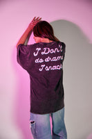 SABBI No Drama Llama Tee - Black Acid Wash | LAUNCHING SUNDAY 28.09