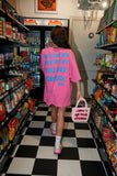 SABBI The Very Oversized Self Love Club Tee - Pink