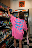 SABBI The Very Oversized Self Love Club Tee - Pink