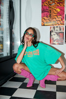 SABBI The Very Oversized Self Love Club Tee - Green