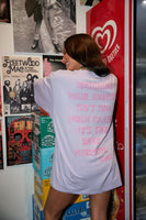 SABBI The Very Oversized Self Love Club Tee - Lilac