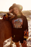 SABBI The Flaming Cowboy Diego Jumper - Black