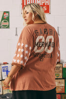 SABBI The Very Oversized Dream Big Brenda Tee - Clay | LAUNCHING SUNDAY 13.07 - 10AM