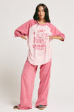 The Raglan Margie Tee - Pink