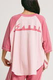 The Raglan Margie Tee - Pink