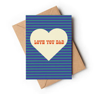 Love You Dad Greeting Card
