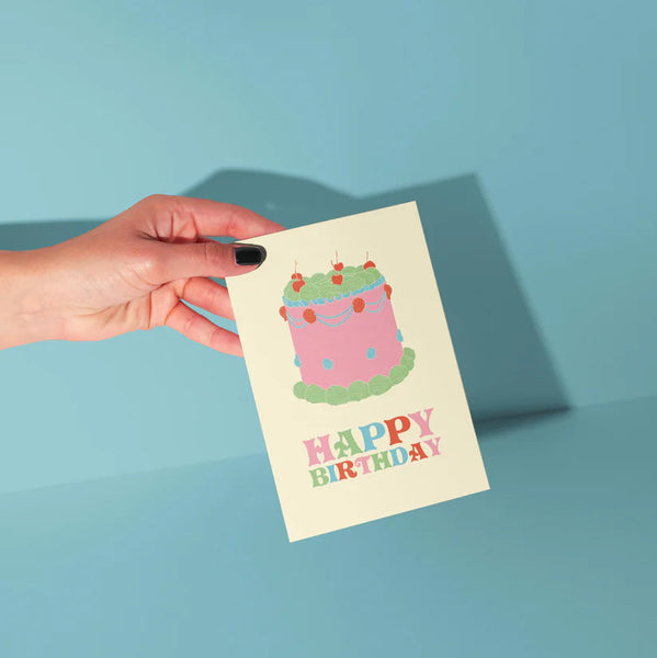 Happy Birthday Buttercream Greeting Card
