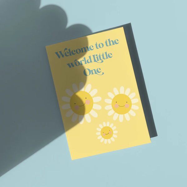 Welcome To The World Little One Greeting card