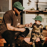 Banabae Old Mate Kids Cord Cap - Moss