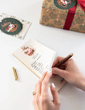 Bespoke Letterpress Christmas Countdown Shopping List
