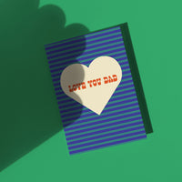 Love You Dad Greeting Card
