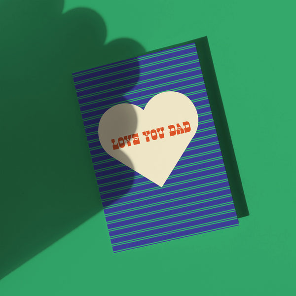 Love You Dad Greeting Card