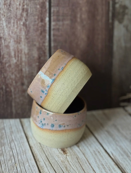 Mini Hug Mug in Purple with Speckles
