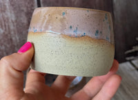Mini Hug Mug in Purple with Speckles