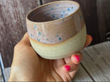Mini Hug Mug in Purple with Speckles