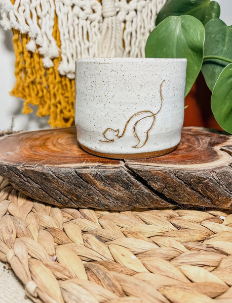 Ceramic Mug - Playful Cat