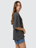 Thrills Flight Risk Oversized Tee -  Merch Black