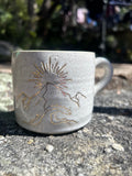Sun, Sea, Mountain Mug W/Handle