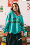 SABBI The Born Original Jumper - Teal + Pink | LAUNCING SUNDAY 4.5 - 10AM