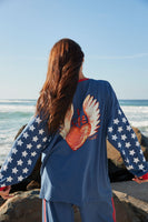 SABBI Long Sleeve Tee - You Cute - Blue