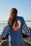 SABBI Long Sleeve Tee - You Cute - Blue