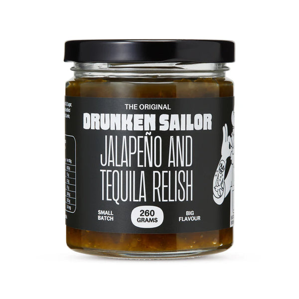 Drunken Sailor Jalapeno & Tequila Relish