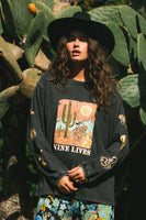 Nine Lives Bazaar Rambler Long Sleeve Tee