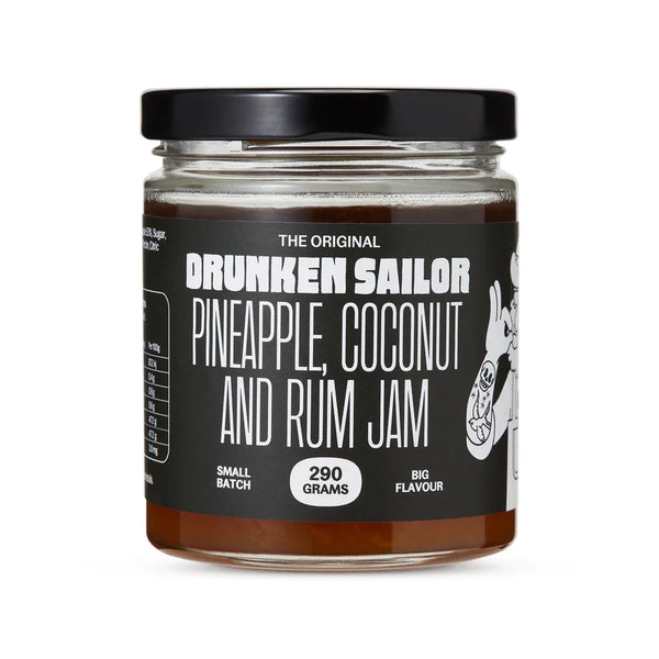 Drunken Sailor Pineapple, Coconut & Rum Jam