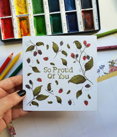 Proud of You Card