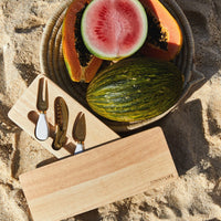Sunnylife Travel Cheese Board - Natural