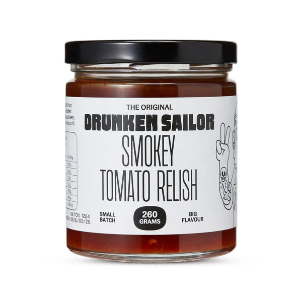 Drunken Sailor Smokey Tomato Relish