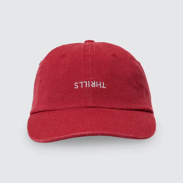 Thrills Minimal 6 Panel Cap  - Redwood