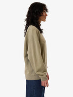 Thrills Workwear Cocoon Panel Crew - Eucalyptus