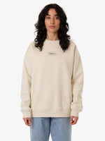 Thrills Vanished Slouch Crew - Heritage White