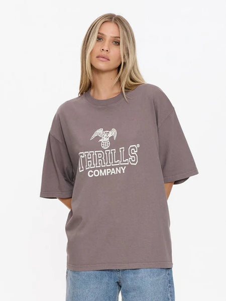 Thrills Breakpoint Oversized Tee - Shroom