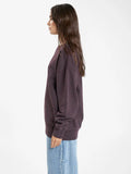 Thrills Minimal Slouch Crew - Deep Plum