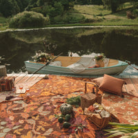Wandering Folk Flora Picnic Rug