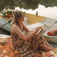 Wandering Folk Flora Picnic Rug