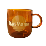 Banabae Rad Mama Glass Mug - Amber