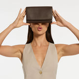 Status Anxiety Remnant Wallet - Cocoa