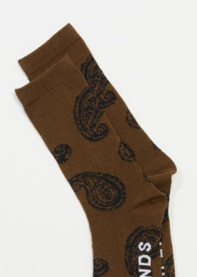 Afends Tradition Recycled Socks - Toffee