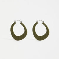 Elk Perda Hood Earring - Dark Olive