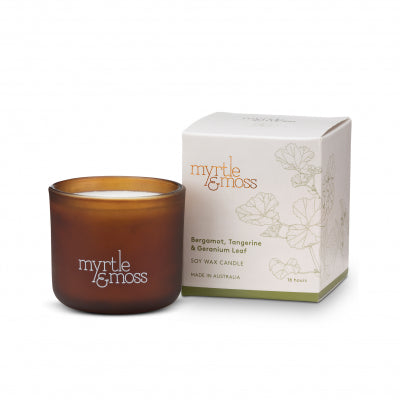Myrtle & Moss Mini Soy Wax Candle