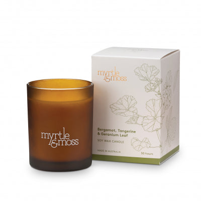 Myrtle & Moss Soy Wax Candle