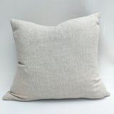 Fontainebleau Cotton Velvet & French Linen Two Sided Cushion - Cider Orange