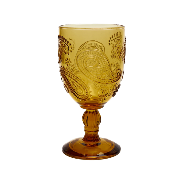 Wandering Folk Goblet - Amber (Set of 2)