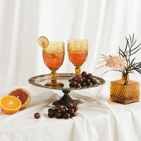 Wandering Folk Goblet - Amber (Set of 2)